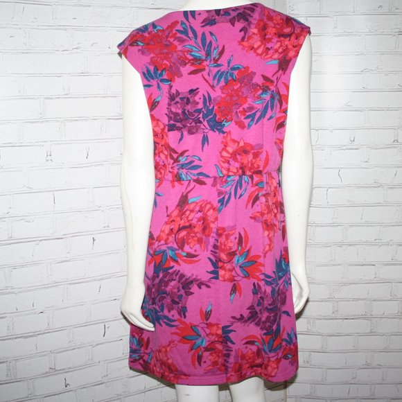 🌸 Purple Floral Midi Dress · Size XL - Picture 5 of 5